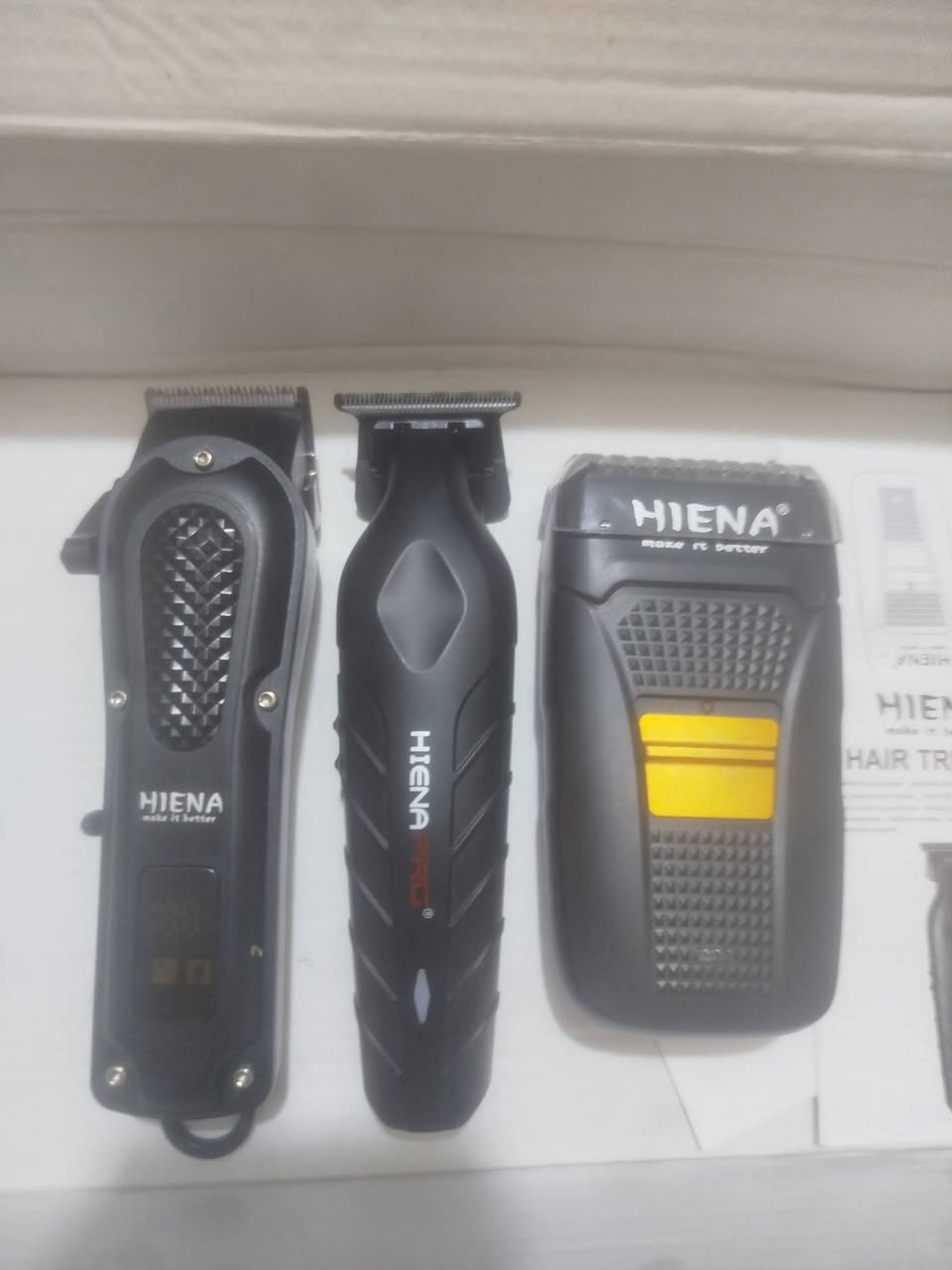 ملاحظة : جديد غير مستخدم
السلام عليكم هذا البكج متوفر من شركة (HIENA) مع كل هذه الملحقات بسعر مناسب عل الخاص 
إضافة يمكنك البحث عن نوع الشركة والسعر للتأكد 
ولكم جزيل الشكر


**إذا كنت صاحب هذا الإعلان وتريد حذفه لأي سبب، رجاءا أرسل رسالة إلى الدعم الفني**