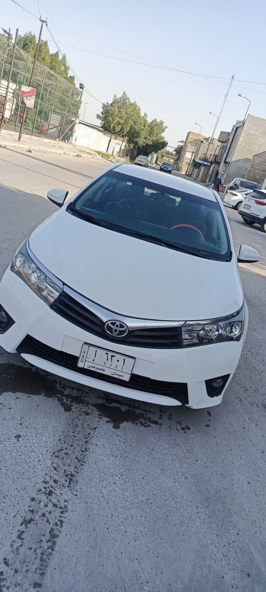 كورلا 2014 وارد امريكي
محرك 1800 
رقم ميساسلام عليكم....ان 
السونر بالمنشور 
وعندي فديو قبل الصبغ 
مجرد جراد ونصبغت 
سعر 105 اسلام عليكم....
مكاني بغداد ساحه ميسلون 
***********
