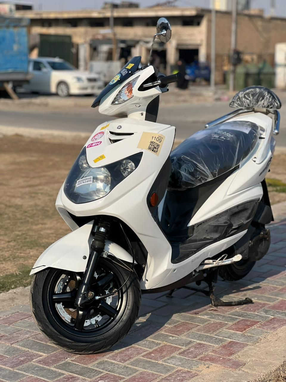 سلام عليكم.... مكلف بلنشر
دراجة سكنس(فحل )  🛵 للبيع
دراجة شلعه معدل كهربائيات كلهه شغاله 
دراجة جديده  بلادية
أي نقص مابيهة
جيب فيتر وتعال افحص
العنوان بغداد مدينه الصدر قرب مطعم ليمونه الاستفسار الاتصال على الرقم 📞 ***********
