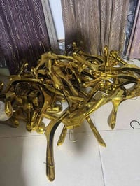 تعاليك الذهبي عدد ٥٣ السعر ٥٠٠دينار  الخشب تقريباً عدد٢٠٠ قطعه السعر ٥...