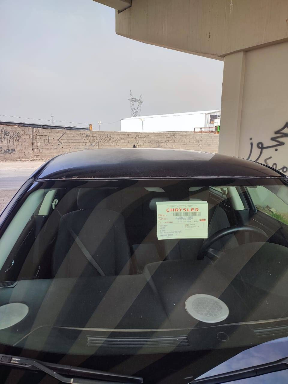 السلام عليكم كرايسلر 2008 وارد كندي داخله كلين للعراق السيارة بااسمي تحويل مباشر فقط تبديل  جاملغ امامي عكس السائق شرط بدون دواخل والمكينة بيه تك الخانة السادسة والباقي سيارة جاهزة مال جناي دبل كزوز بلادي محرك 3500اصل تخم تاير باتري سلف داينموا كله جديدصدر امامي خلفي كهربائيات شرط بدون اي جطل داخل نظيف محرك ادامة كاملة والسعر المقدسسسسس 115 وبيه مجال للطيبين مكان السيارة بغداد للتواصل على الرقم ***********
