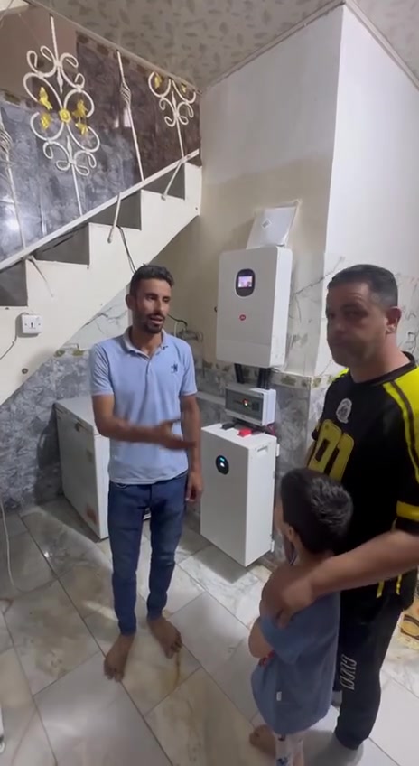 تم بحمد الله تنصيب منظومة طاقة شمسية في المسيب سعة 15 امبير نهاري 15 امبير ليلي تفاصيل المنظومه.. 👇🏻�
الواح615 واط عدد 8 الواح ☀

انفيرتر 8 كيلو واط من شركة ايتل دبل mppt سعة 35 امبير ✅

بطارية ليثيوم فوسفاد الحديد من شركة ديا 16 كيلو واط  🌤

كومباينر دبل mppt. DC/AC

بورد حمايه متكامل للمنظومة 

اسلاك DC

اسلاك AC

تتوفر لدينا كافة احجام المنظومات الطاقة الشمسية

اسعارنا ومواصفات اجهزتنا جدا تنافسية من اجود انواع الاجهزه بعمر افتراضي للمنظومة اكثر من 10 سنوات 

صيانة مجانية خلال فتره الضمان ✅

كهرباء مجانية مدى الحياة ☀

نعمل بكل المحافظات العراقية ونوصلكم الباب البيت👍🏻 

للاستفسار او الاتصال... 

***********

***********

تم بحمد الله تنصيب منظومة طاقة شمسية في المسيب حي المعلمين سعة 15 امبير نهاري 15 امبير ليلي تفاصيل المنظومه.. 👇🏻�
