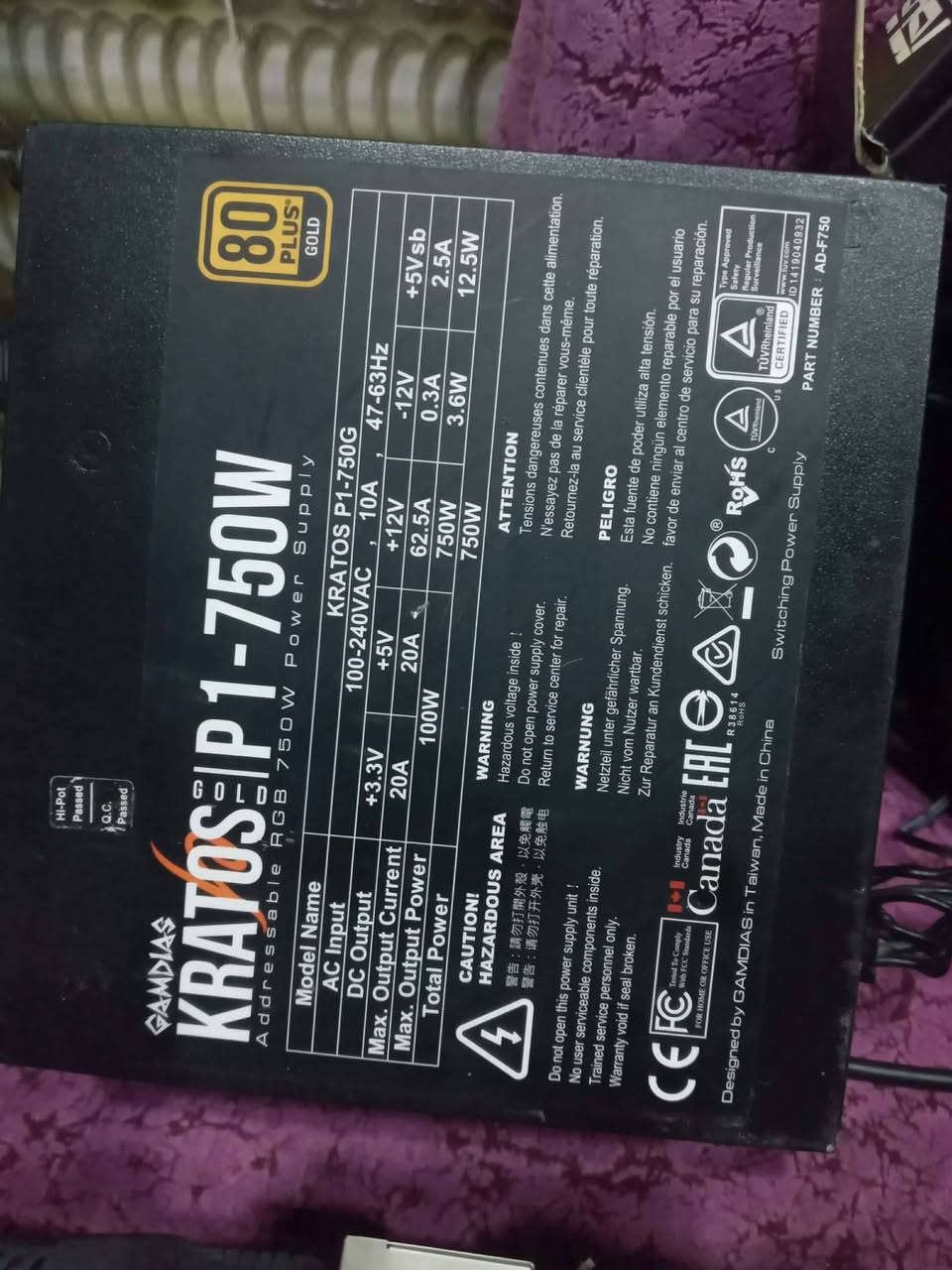 للبيع كرت 1660 سوبر مع بور سبلاي 750 كولد   سعر  200 قفل


**إذا كنت صاحب هذا الإعلان وتريد حذفه لأي سبب، رجاءا أرسل رسالة إلى الدعم الفني**