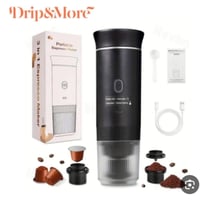 محضرة قهوة • محمولة • كبسولات وبودرة