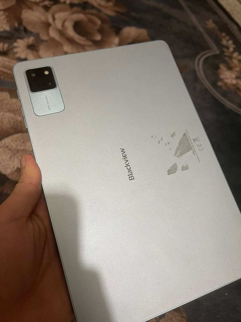 السلام عليكم تاب او ايباد من بلاك فيو ذاكرته 128 و بطاريتة 7000 وبي نضام pc و صوته عالي كلش و الوان الشاشه رهيبة 
امانة الله نضيف كلش استخدام شهرين تقريبا سعره 100 الف و بي مجال مكاني بغداد


**إذا كنت صاحب هذا الإعلان وتريد حذفه لأي سبب، رجاءا أرسل رسالة إلى الدعم الفني**