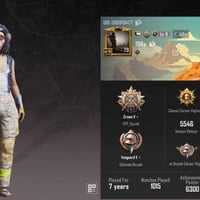 حساب ببجي • قوي • نادر