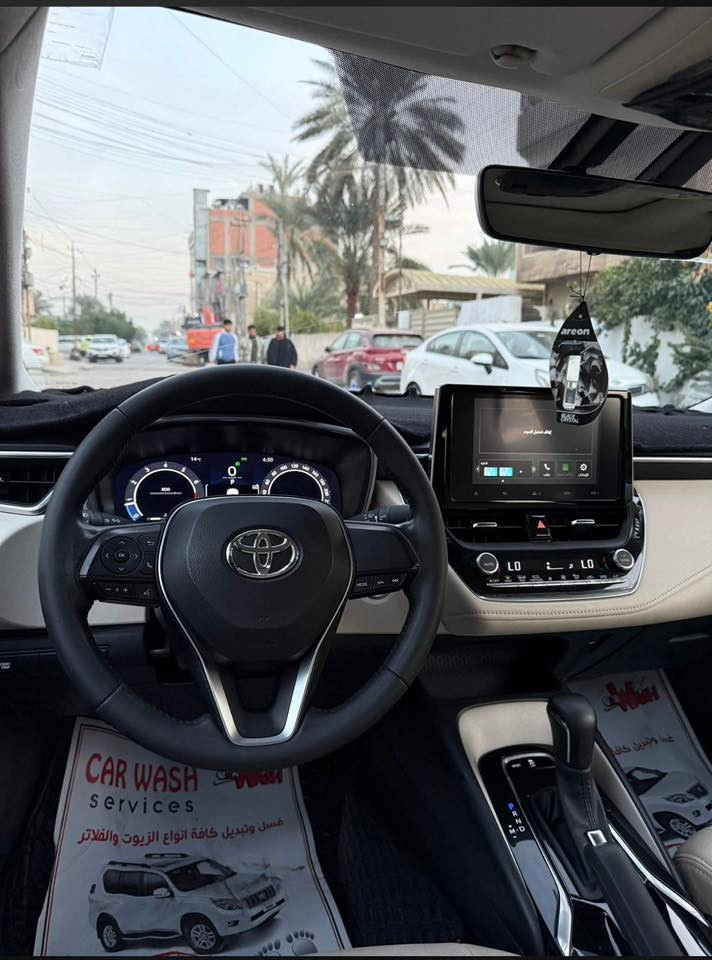 السلام عليكم
تويوتا كورلا 2023 خليجي ضمان شركة SAS 
بصمة تشغيل وابواب وصندوق
قطعتين تبريد
تحكم أستيرن + شاشة ديجيتال
حساسات أمامية خلفية + نظام سبورت
شاحن واير ليس + مري شفط
دوشمة كشنات مخمل
مكفولة كفالة عامة بدون اي قطرة صبغ
رقم سليمانيه سنوية باسمي تحويل ثاني يوم
ماشية 49000 
بغداد / الحبيبية
***********
