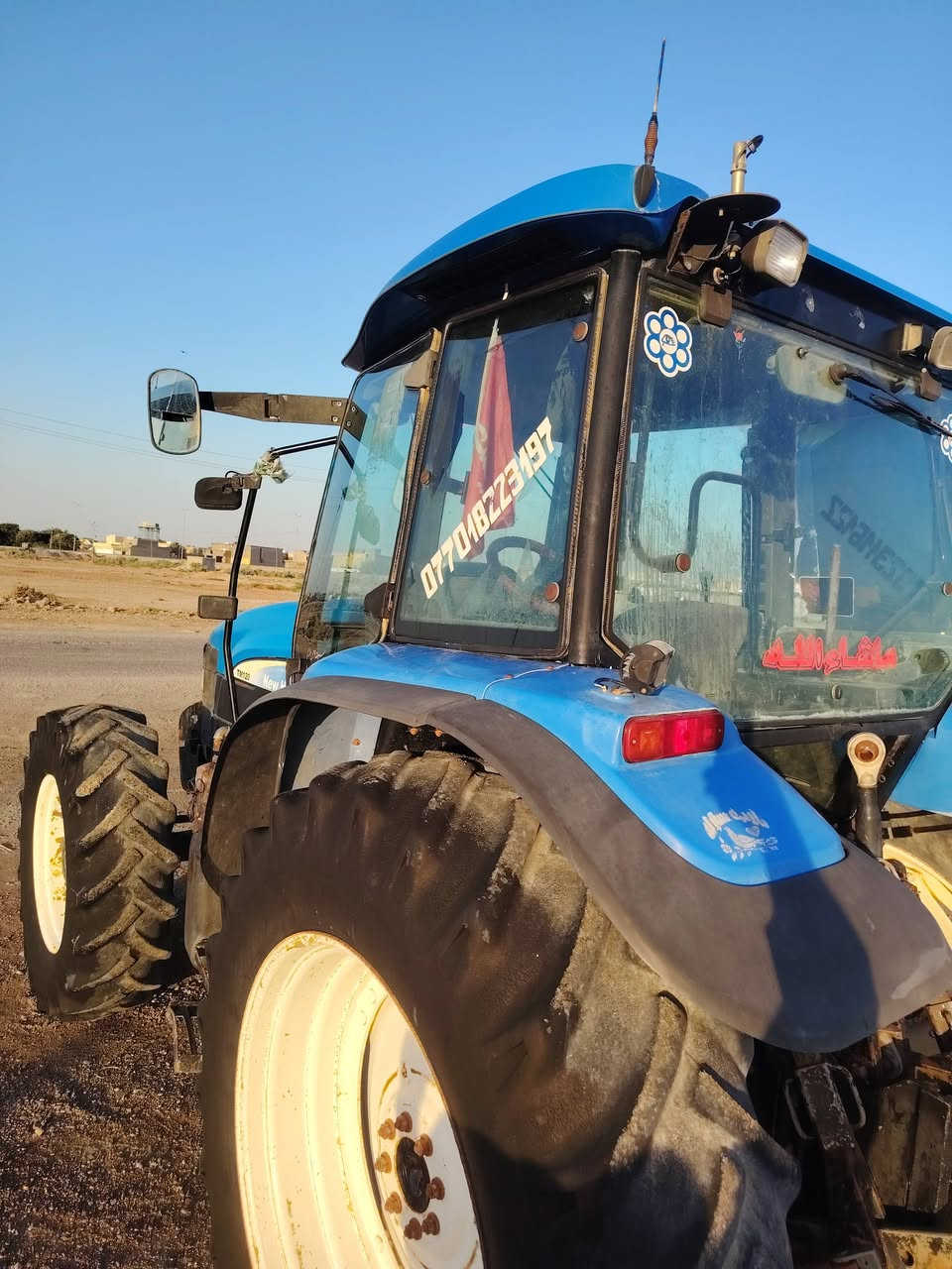 مكينه نيهولند  TM120 للبيع رقم ربيل فول عادي جاهزه للعمل ***********
