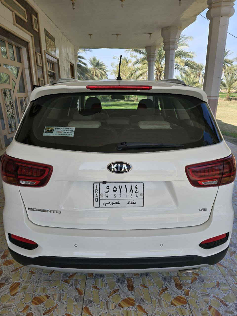 سورنتو موديل 2018 خليجي محرك 6 سلندر فول عدا البنوراما مكفوله كفاله عامه من الصبغ والتبديل والبارد حتى الدعاميات مكفوله ماشيه 57 الف حقيقي مكينه كير حداديه جديد شركه رقم بغداد سنوية بأسمي نافذة لغاية 2029  المكان بابل قضاء القاسم السعر الاتصال على الرقم ***********
