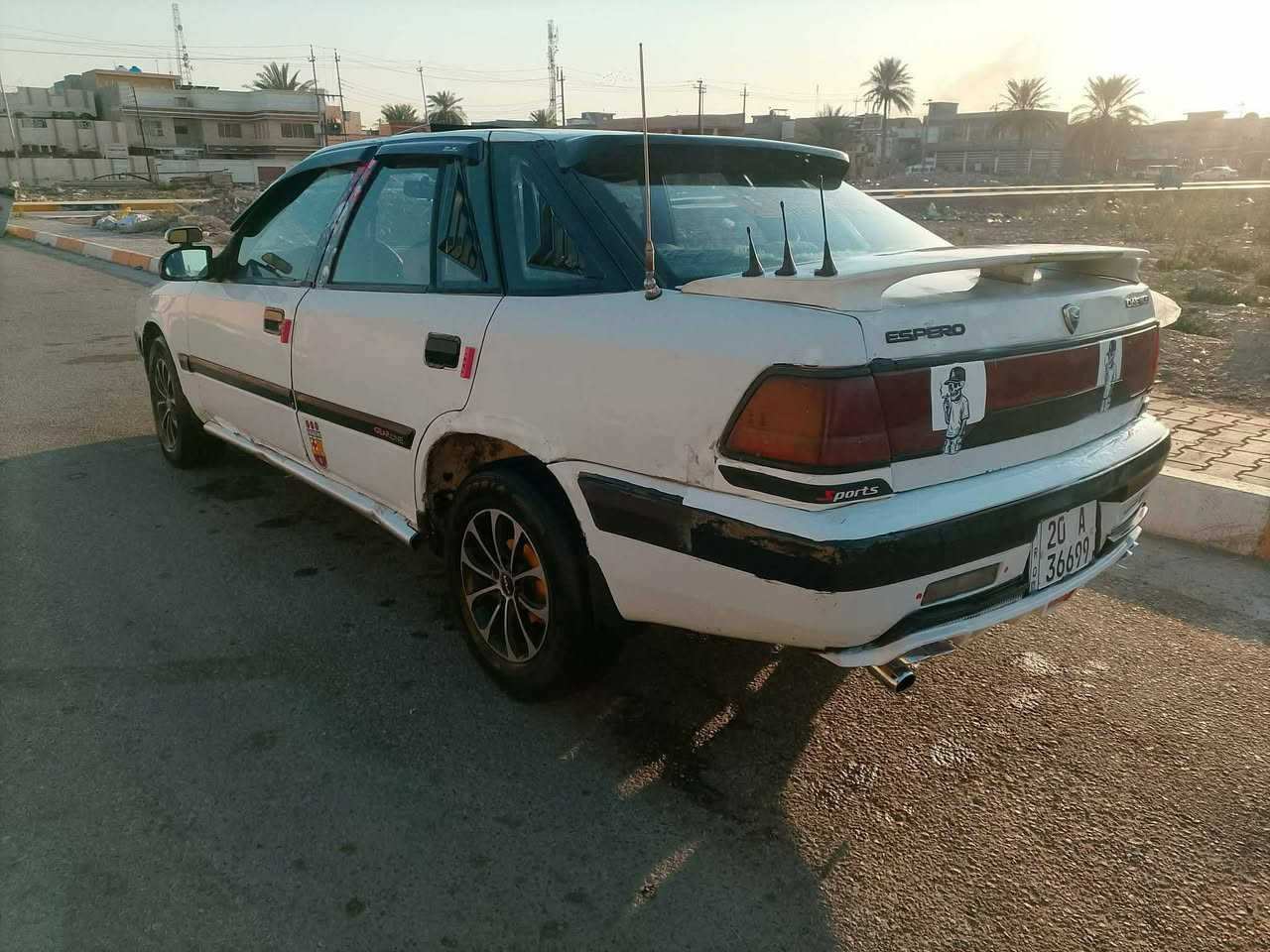 دايو اسبرو للبيع جاهزه رقم انكليزي
سنويه لل 29 
السعر 15
***********
