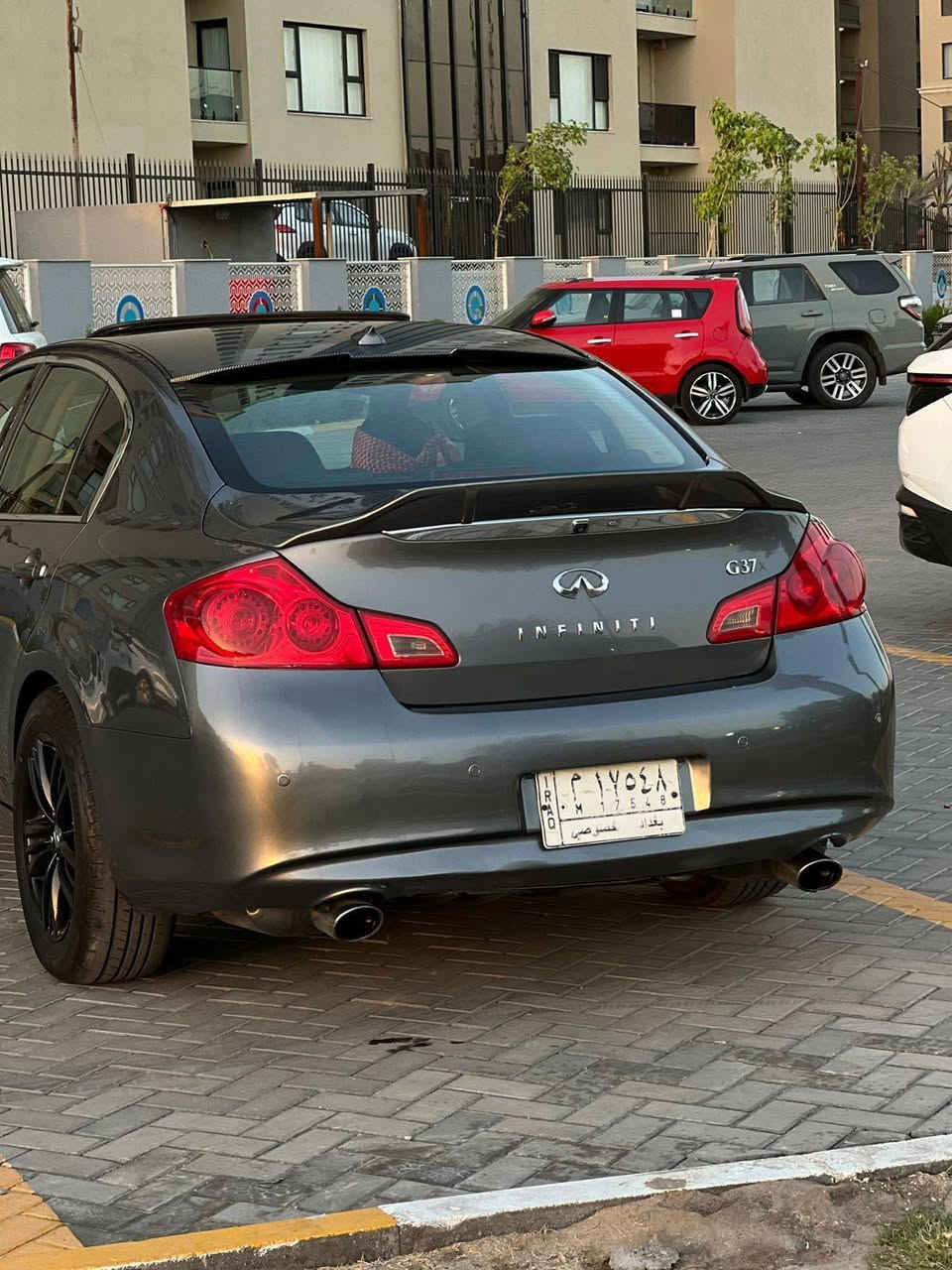 السلام عليكم
INFINTI G37X 2013 للبيع
بصمة
سلايد
ويل كب
تخم تاير جديد
محرك مبدل جديد
زرع عدسات لد لايت نهار
سستم انارة داخلية متغيرة
تدفئه كشنات 
حادثها غرق
ومبدل ظفاير وعقول
صفحة السايق مصبوغة اثر حادث خفيف 
صدر امامي خلفي جديد
مكان السيارة بغداد حي الحسين
السعر ٩٠ ورقة وبيها مجال
***********

