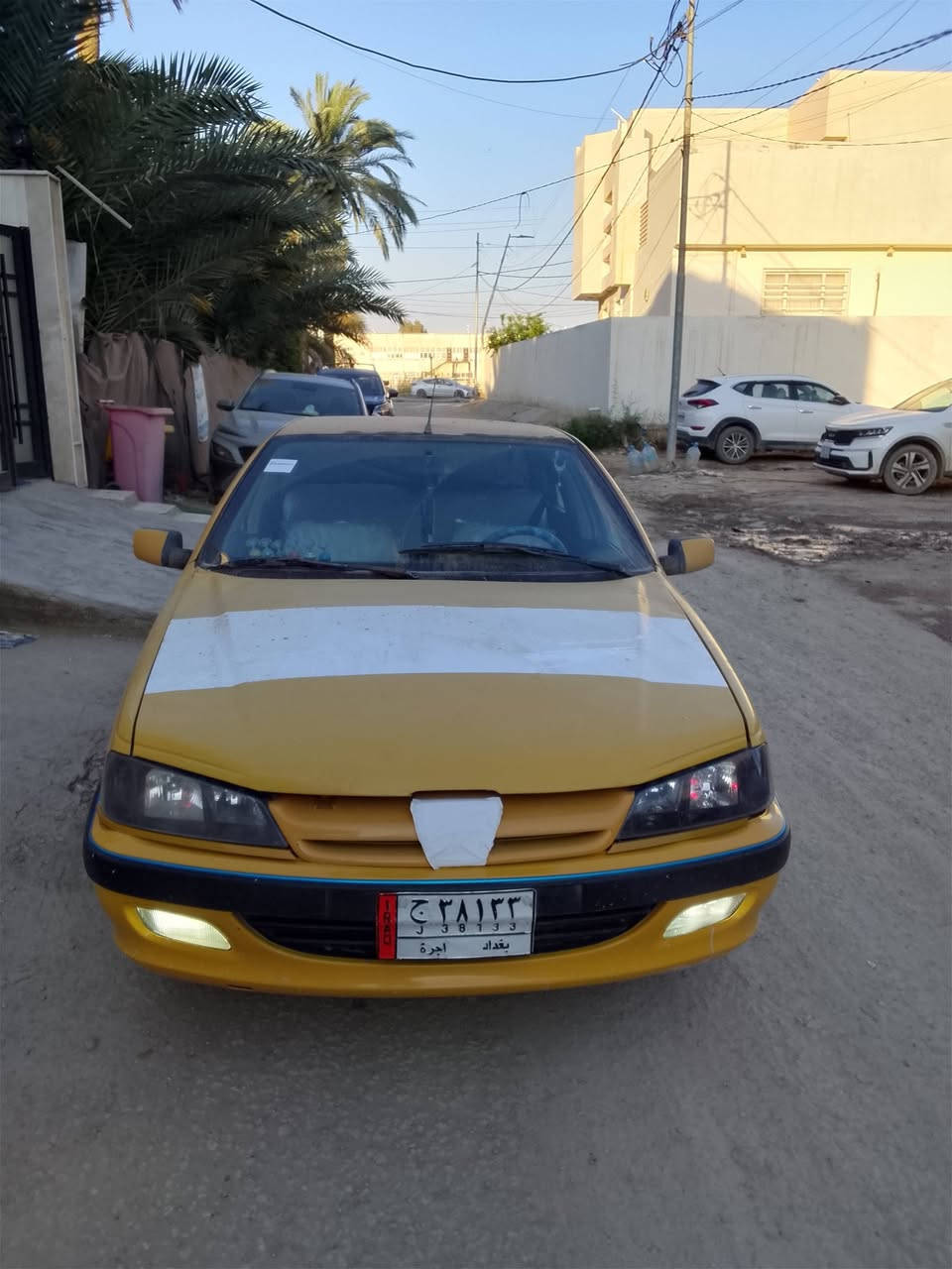 بيجو بأرص موديل 15السياره جديده كير ومكينه خير من الله السياره مذب عليه ولا ربع مال شغل السعر 38الرقم ***********
