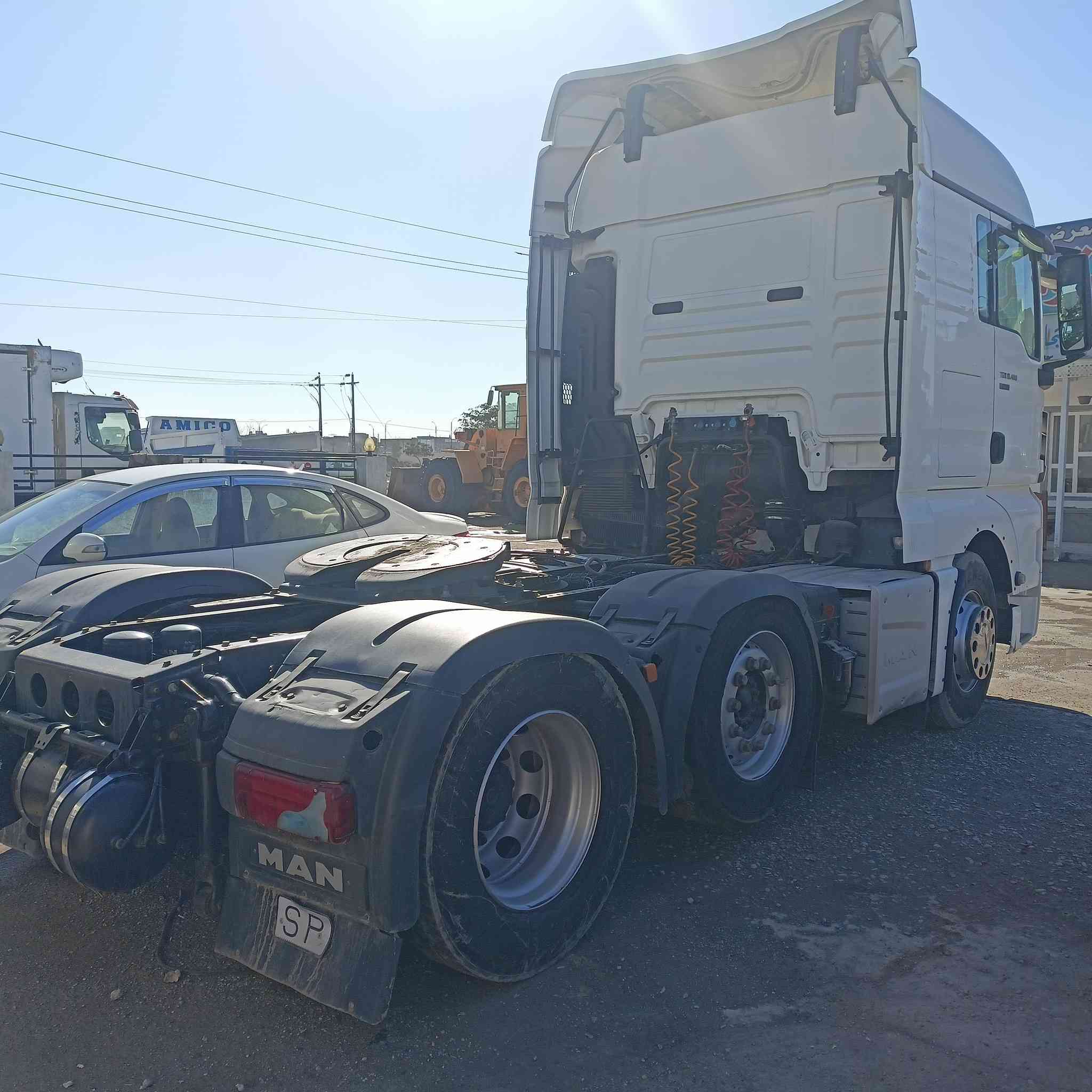 مان تيكه سنكل حجم 480 تك سوبر كير اوتماتيك هاف ثلاجه مبرده كامره وحساس قماره كهرباء دبل منامي 
موديل 2016
عنوان كركوك طريق المطار مقابل جسر حزيران 
معرض المتوكل 
***********
***********
***********
