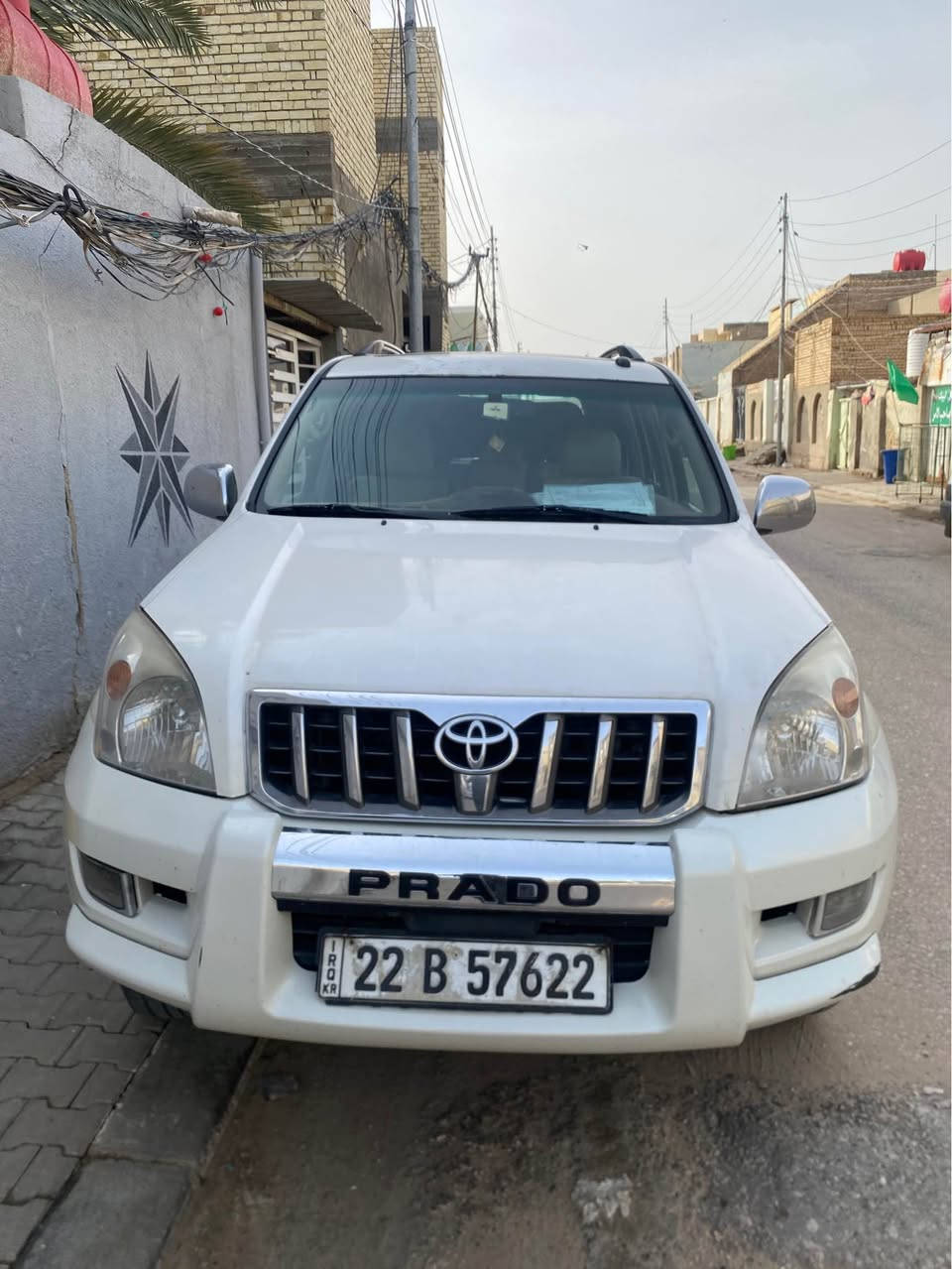 برادو موديل ٢٠٠٧ رقم اربيل
كير ومكينة جيد جدا 
كشر نظيف كما موضح بالصور
ضربة قوية ماكو بالسيارة مكفوله
قطع مبدلة ماكو بالسياره
الجاملغ الايسر مفتوح فقط ومشدود نفسيته 
السعر ١٦٥ 
التواصل واتساب او اتصال *********** النجف, العراق
