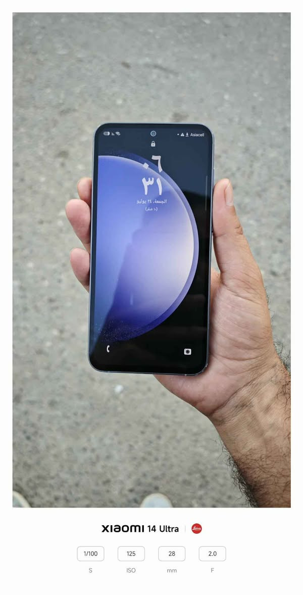 السلام عليكم 
Galaxy S23 FE
ذاكرة 256
رام8
نظافة/95\100
الجهاز ممفتوح بلادي اي عيب مابي 
بدون ملحقات فقط جهاز ابيعلك  
ومواصفاته معروفة 
السعر 400 
توصيل ماعندي 
مكاني بغداد الكاظمية 
*********** بغداد, العراق
