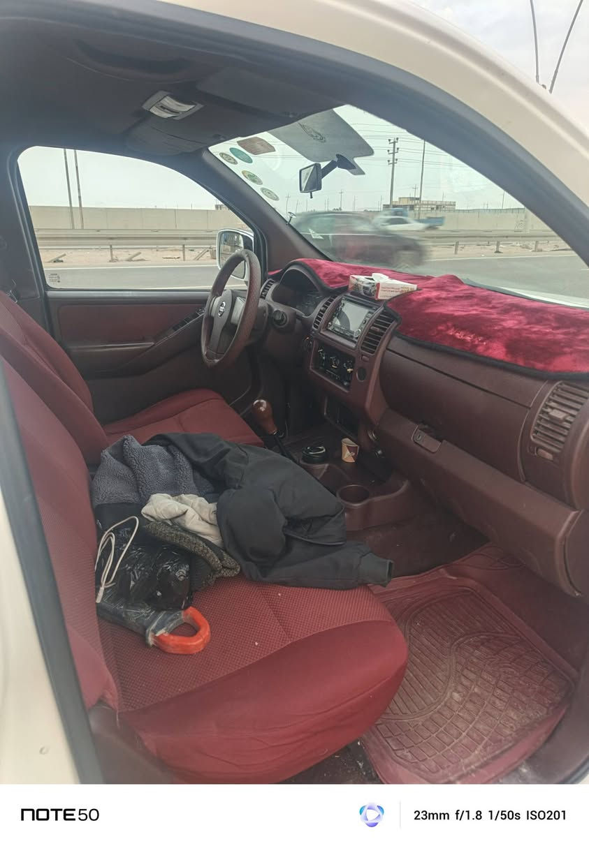 للبيع او المراوس حسب القناعه بيك اب نافارا 2013 رقم اربيل بسمي سنويه وهزه قبل ثلاث اشهر صادره سياره جدا نضيفه ماشيه 109  محرك مفتوح حداديه تخم تاير بدي مكفول من الضربه والصبغ السونار مرفق كير عادي السعر 122 رقم الهاتف *********** بي وتس اب
