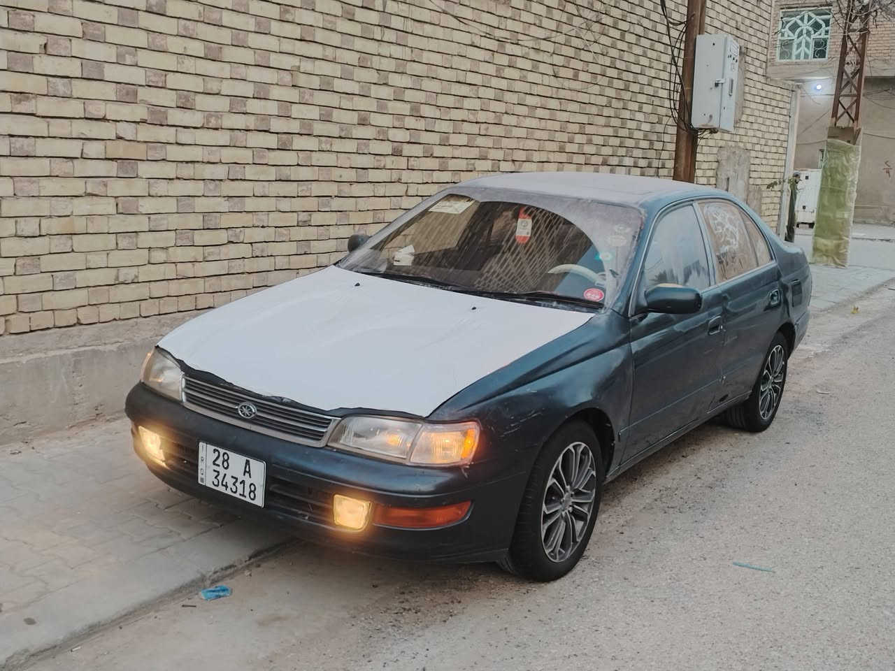 سلام عليكم كرونه نفخ موديل 1992 رقم نجف انكليزي سنويه ل 30 مكينه كير حداديه جدد مكفوله كفاله عامه من ضربه نقل جثه السعر 43 مكاني نجف اتصال ***********
