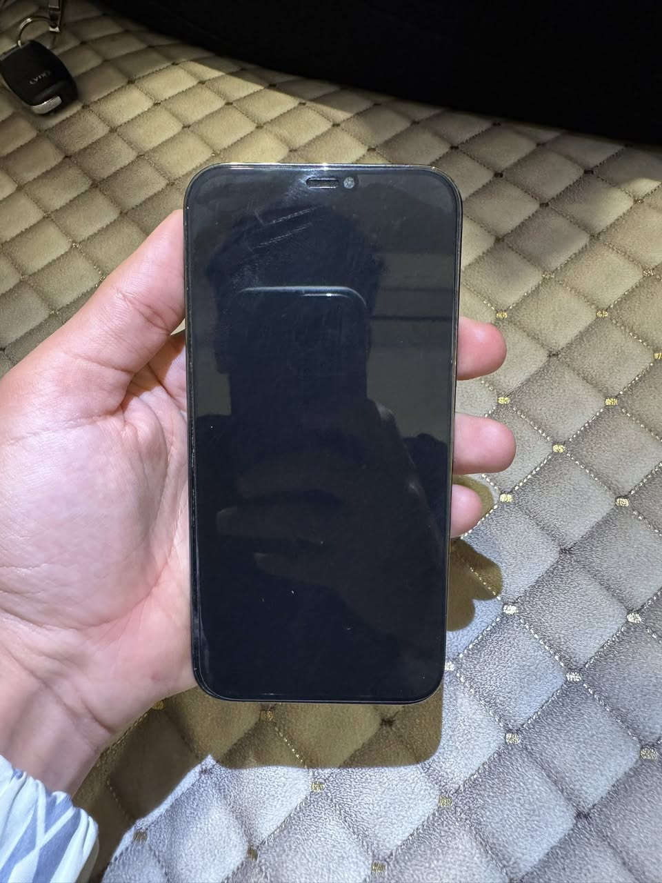 السلام عليكم
ايفون 12 برو ماكس

ذاكره 256

بطاريه 95

جهاز لوك نضافه ‎%‎99

دبل سيم 

مبدل كلاص حمايه

جهاز جديد بمعنى الكلمه 

لون اسود 

شاصي لوك 

نموذج C H

السعر 450 

مكاني موصل

الاستفسار ع الرقم ***********////***********
