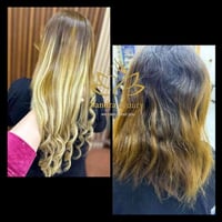 الديوانية • صالون ساندرا بيوتي • تركيب شعر كوكيز