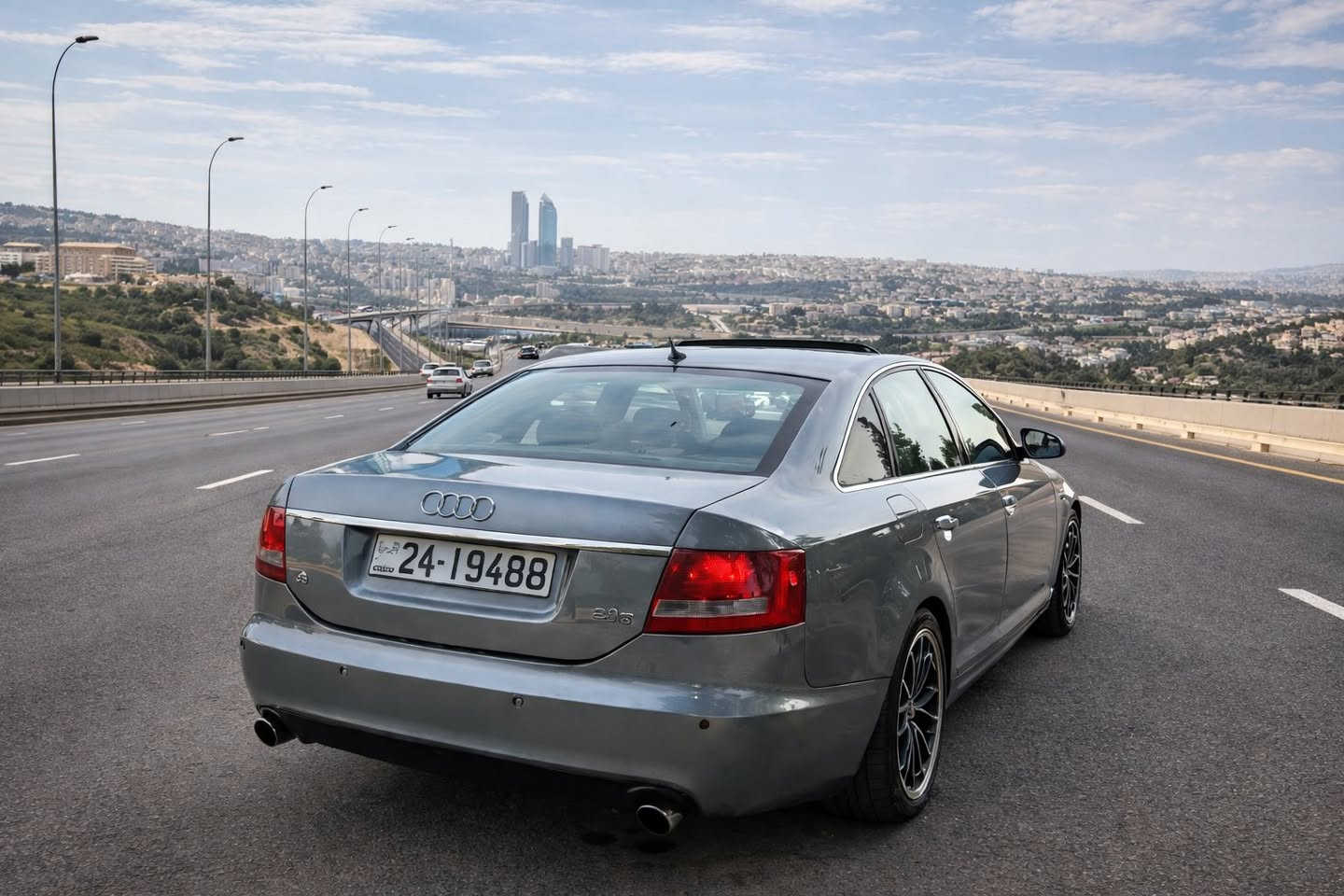 بسم الله ما شاءالله حبيبتي للبيع (دودو)💕

  اودي A6 موديل 2007 لون شمباني مميز فُل كامل أعلى صِنف ؛   
الفحص : امامي جيد  
الخلفي قصعات 
ممشى قليل جداً 200 ألف فقط !! 

الإضافات :
-فتحة كريستال 7 حركات .
-جير اوتوماتيك تب ترونيك .
-نظام رياضي S + شيفترات خلف الطارة (+,-).
مري ضب كهرباء مدفئة 
-كراسي جِلد كهرباء + مدفئة .
-تحكم طارة + مثبت سرعه .
-حساسات اماميه + خلفيه للأِصطفاف .
-مكيّف LIMITED مفصول يعمل بكفاءة .
-تدعم CD CHANGER جهاز Audi كآمل أصلي .
-نظام مانع انزلاق + نظام ABS .
-شاشة AUDI الأصليه + تحكم ماوس .
-اضوية زينون + LED أصلي .
-كشافات ضَباب .
-ستارة خَلفي كهربائي .
-زجاج ملوَّن أصلي + ستائر خلفيه أصليه .
-شاشة وسط للتحكم بكآمل السيارة ، وتظهر جميع الاعطال والمعلومات والتفاصيل...
ماتور 2000 تيربو  تمشي داخلي 180 خارجي 250
ترخيص 150  دينار مع تامين

السعر :6.250

           والعديد من المواصفآت ...

للاستفسار : 0796501214


**إذا كنت صاحب هذا الإعلان وتريد حذفه لأي سبب، رجاءا أرسل رسالة إلى الدعم الفني**