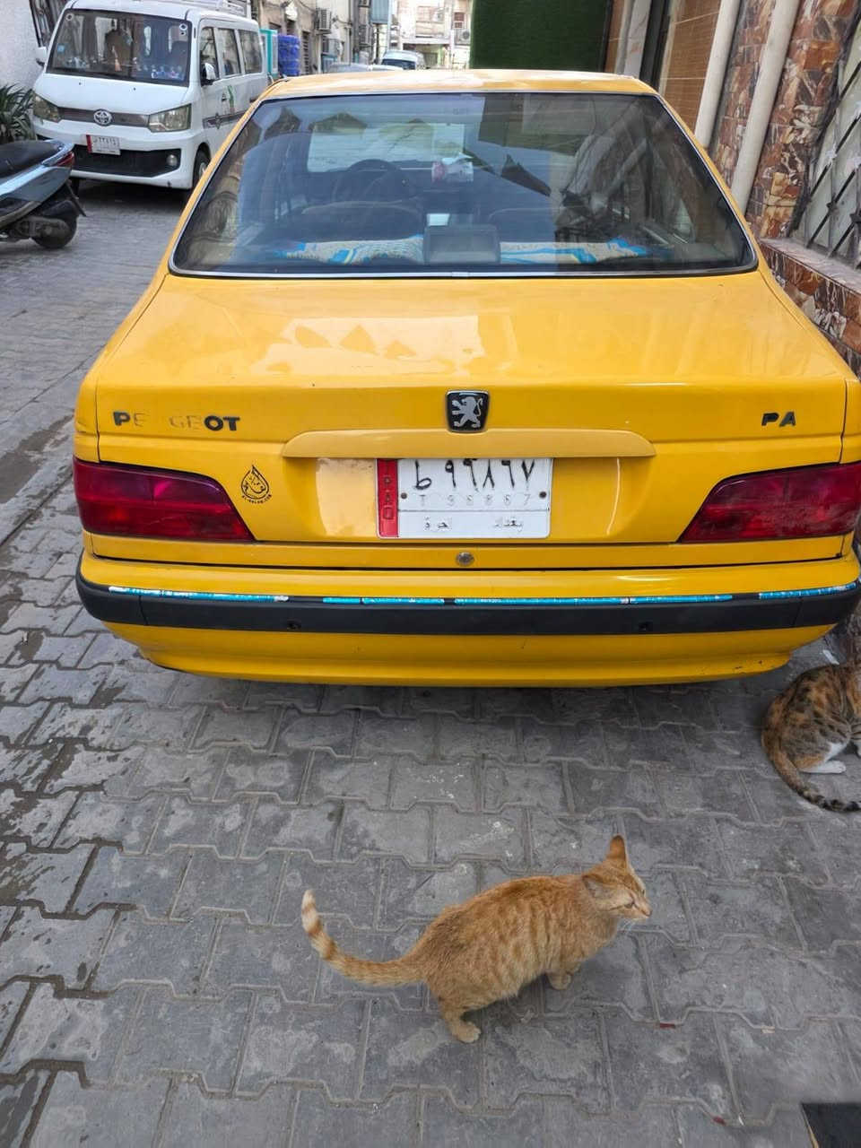 سلام عليكم بيجو البيع الموديل 2071 كير محرك مكفول وسعر 58 ورقه وبيها مجال  شي بصيط والعنوان بغداد الحريه الاول رقم الهاتف***********
