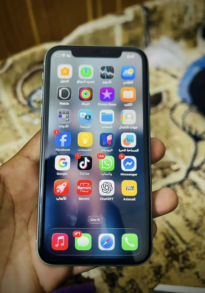 ١١
ذ:١٢٨
🔋٧٩ ماتصرف ابد 
بيه فقط هذا المليم كسره بل ضهر حته ممبين 
كربلاء 
***********
جهاز ياباني اصلي ومكفول من الفتح
سعر 225
