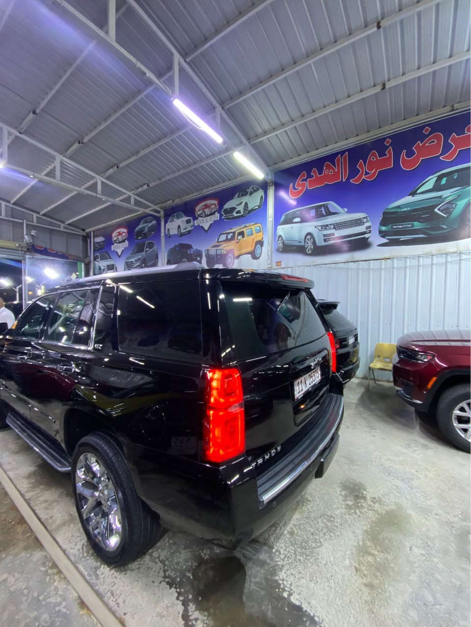 رمضان كريم على الجميع 
تاهو 2017LTZ وكالة خليجي فول فول مواصفات معروفه المواصفات ميحتاج اذكرهن سياره كلشي حلوه وجديده ماشيه 145km 
سعر السياره: 370 وبيها مجال 
مكان السياره: بغداد الشعب 
رقمي: *********** علما الشعب, صور
