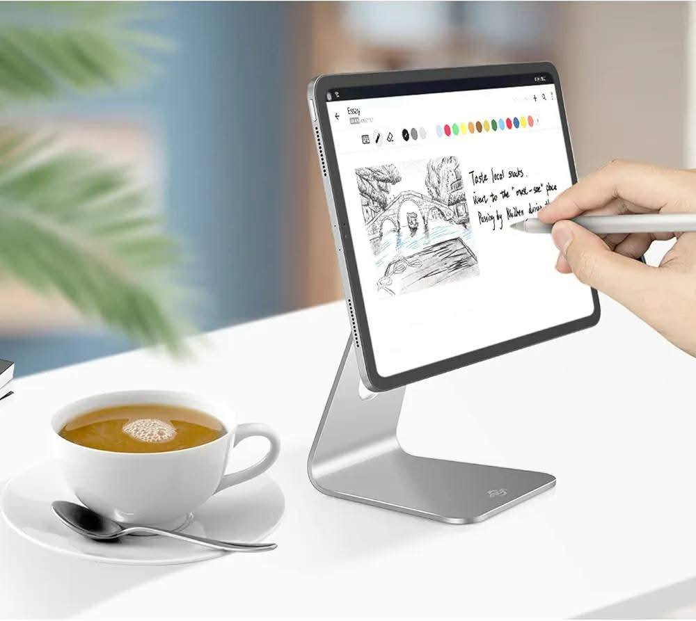 ستاند ايباد ماگنتك 🫡🔥

متوافق مع  

ipad Pro 11 2018/2020/2021✅
ipad Pro 12.9 2018/2020/2021✅
ipad Air 4/5 ✅

التصاق مغناطيسي قوي غير قابل للأنزلاق ✅ 

حمايه اسفنجيه لحمايه الايباد من الخدوش ✅

قابل للدوران 360 درجه  ✅

قاعده ربل لمنع الانزلاق ✅

السعر 30 الف فقط 🫡 🔥 

توصيل جميع محافظات العراق 5 الاف 🚙 🚗 

للاستفسار والحجز التواصل واتساب 📞 

***********

عنوان المركز : بغداد الحريه الثانيه شارع الحريه الثانيه قرب مكتبه الكراون مقابل صيدليه العنفوان مركز شمس للموبايل
