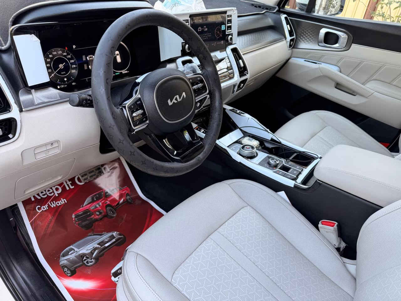 سلام عليكم سورنتو 2022 خليجي شركة الدولية رقم بغداد الدولي بأسمي 
فول 1/1 4x اعلا فئة 
مكفولة من كلشي
ماشية 50 
ميحتاج اذكر مواصفات معرف الفول 
السعر 295 $ بيها مجال 
للاتصال *********** ابو امير بغداد, العراق
