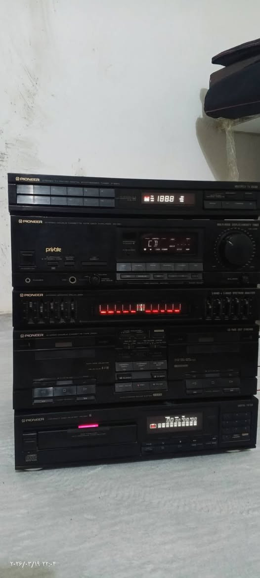 هذا النظام معروض للبيع. وهو في حالة ممتازة. جميع مكونات النظام تعمل.
كل ما عليك فعله هو استبدال مطاط الكاسيت التالف وسيكون كل شيء على ما يرام.  

هذا النظام بدون مكبرات صوت. بدون محول كهربائي

السعر 135 ألف دينار. 

كما أنني أقوم بالشحن إلى جميع أنحاء العراق.


**إذا كنت صاحب هذا الإعلان وتريد حذفه لأي سبب، رجاءا أرسل رسالة إلى الدعم الفني**