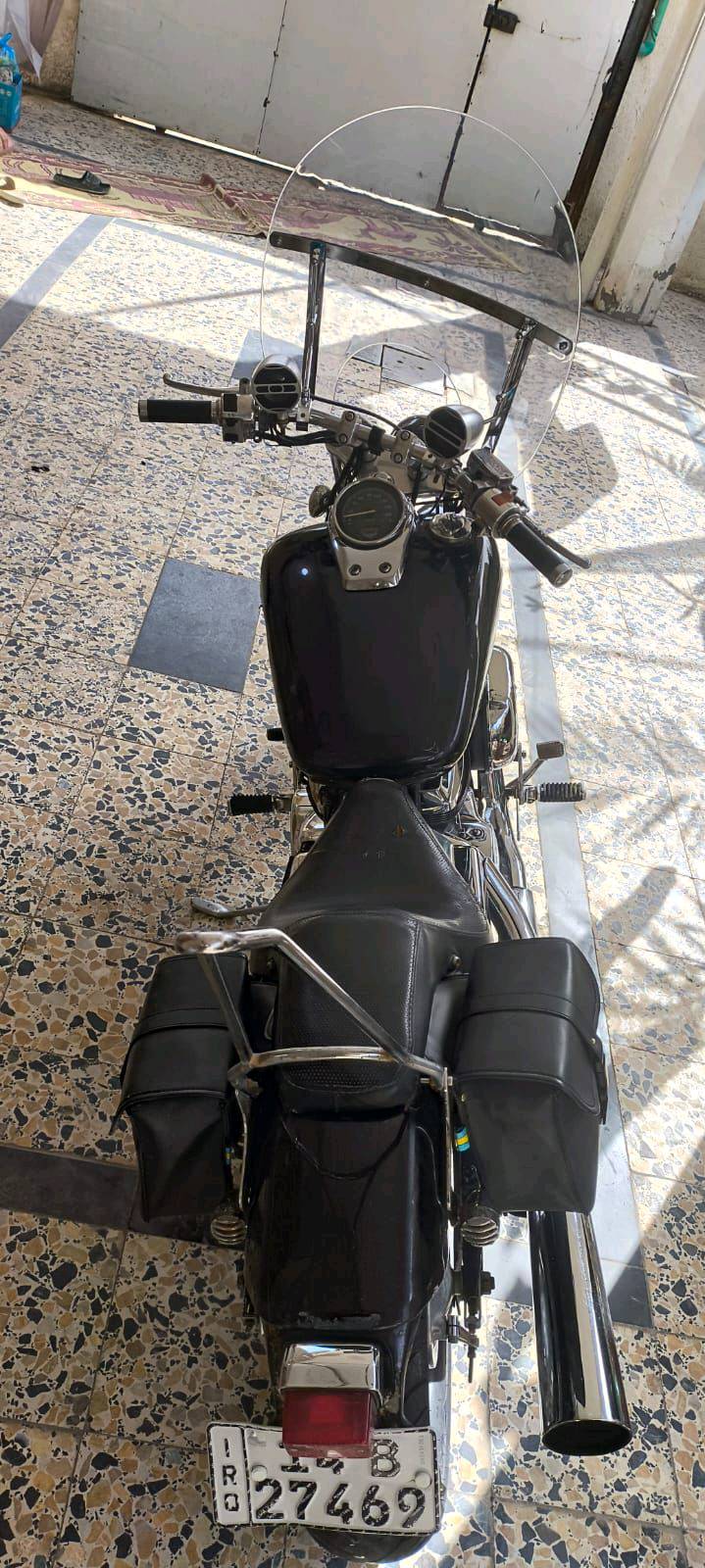 هوندا شادو سلشر 2004 رقم انكليزي سنوية لل2030 هزة جديدة
دراجة نضيفة ومحرك مامفتوح 
فقط بيها دخنة خفيفة بل خانة الاولى تروح وتجي
مكاني بصره صالحيه
سعر 18 وبيه مجال 
رقمي ***********