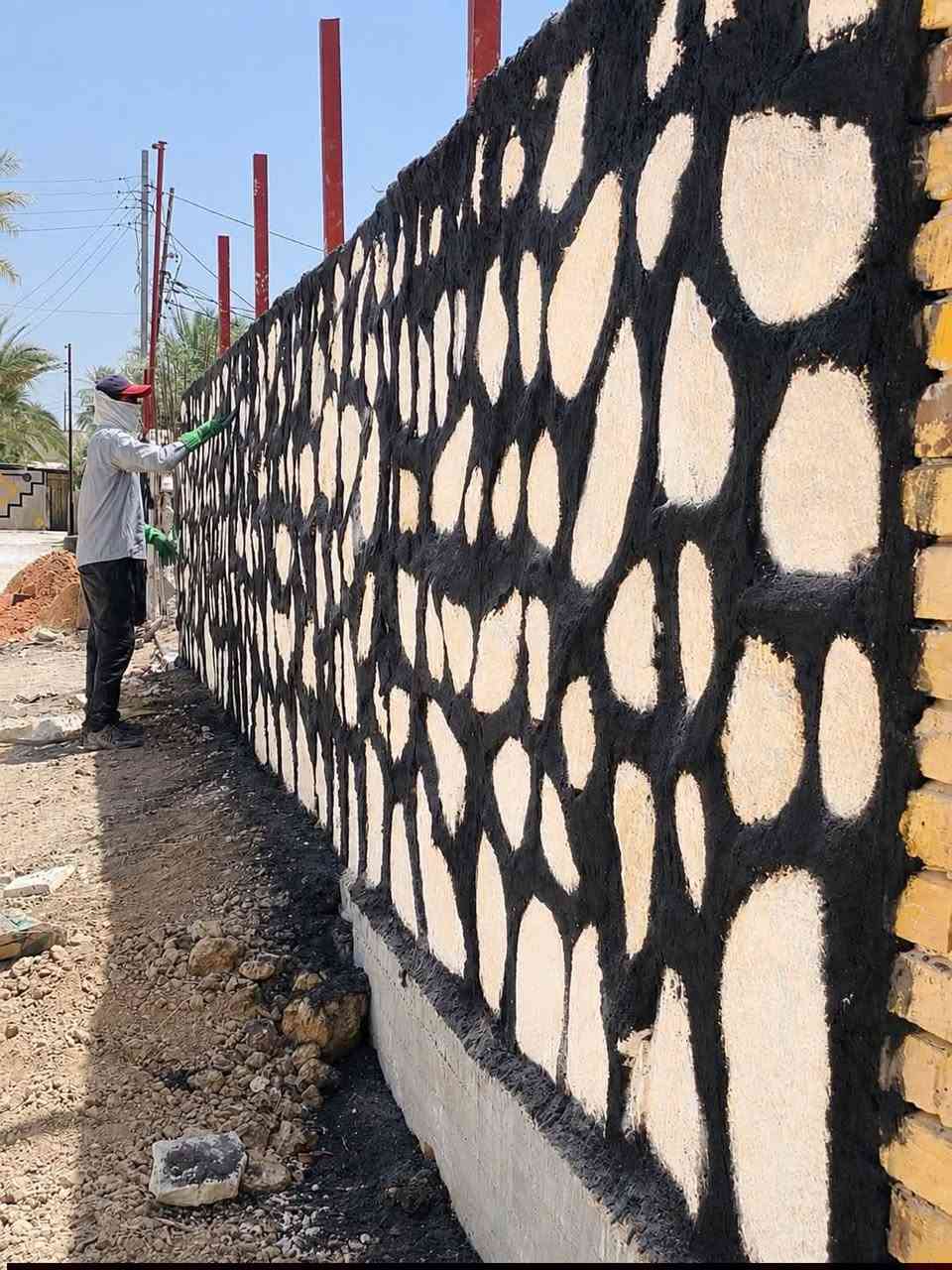 السلام عليكم بناء حجر كرسته وعمل كله وري***********
