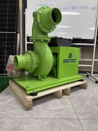 مضخة ١٠ حصان • هايبرد شمسية/كهربائية • ٢٨٠م٣/سا