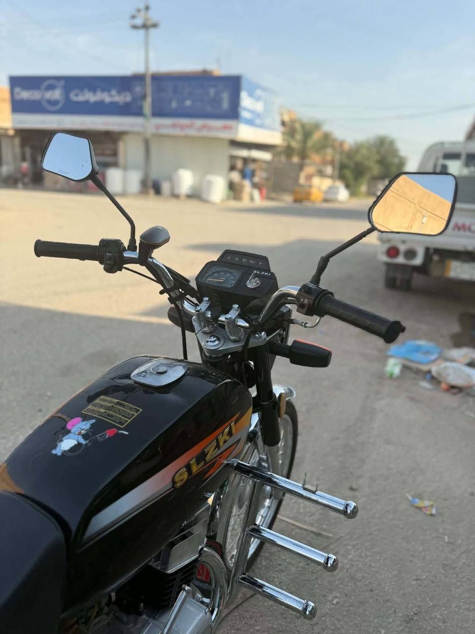 صباح الخير
حبايب جبتلكم شي مفول 🙂‍↔️

دراجه Sazuki موديل 2025  الامزت حديث
شلعه 🏍️ ومعدل طيران✈️ الدراجه بعدها بالجيس شوفه عينك👀  #سعرها 800💸 وبيها مجال شي بسيط

مكاني بابل #الاسكندريه

📞 ***********
