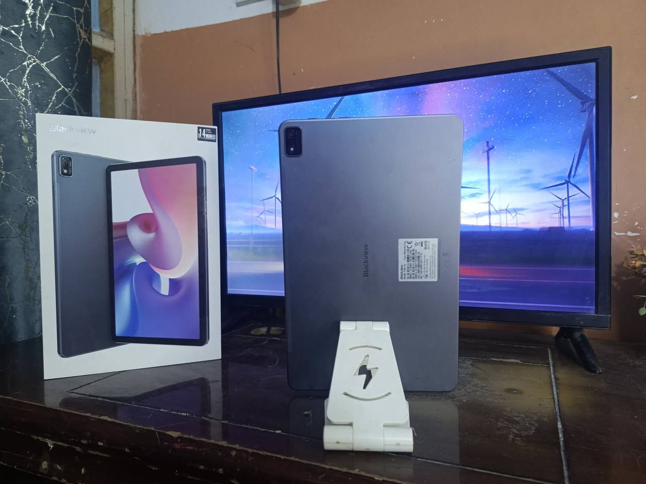 جهاز tab blackview 16
60 فريم
العنوان: كربلاء طويريج قرب مدرسة امل الاجيال 
الرقم: ***********
السعر: 200 قفل
