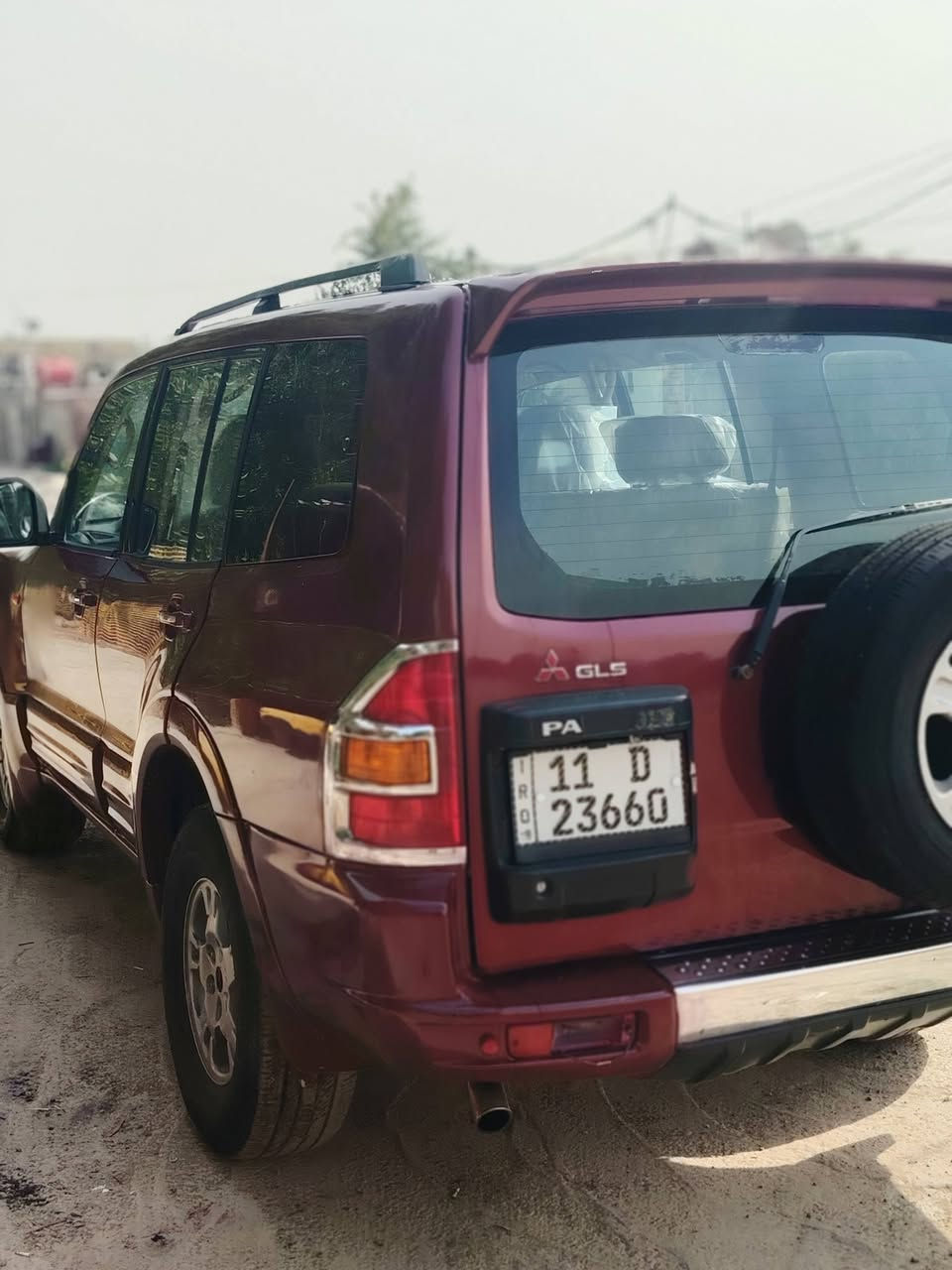 سلام عليكم باجيرو  خليجي 2002  ب اسمي رقم دولي مكينه 3000 المرغوب 7 راكب 3قطع تبريد مصبوغة حزام جماليه  تخم تاير باتري جديد صدر جديد السعر 74  عنوان بغداد الهاتف  ***********
