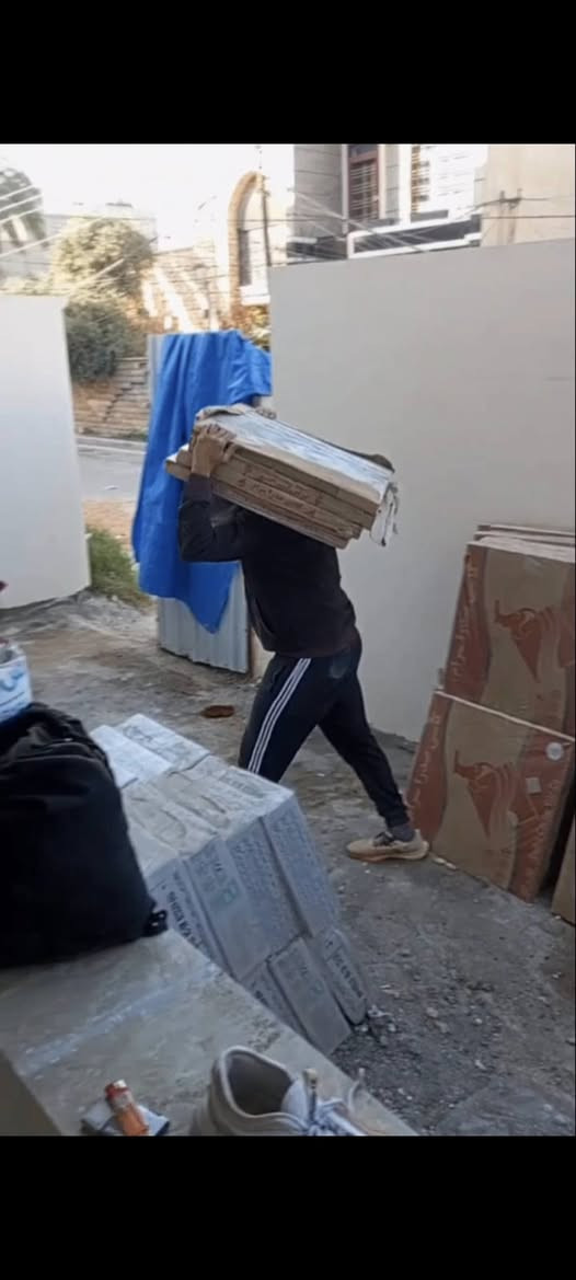 سلام عليكم كادر حسين الشويلي لتصعيد كافة مواد البناء على ظهر مكانه بغداد أتصل  ***********
