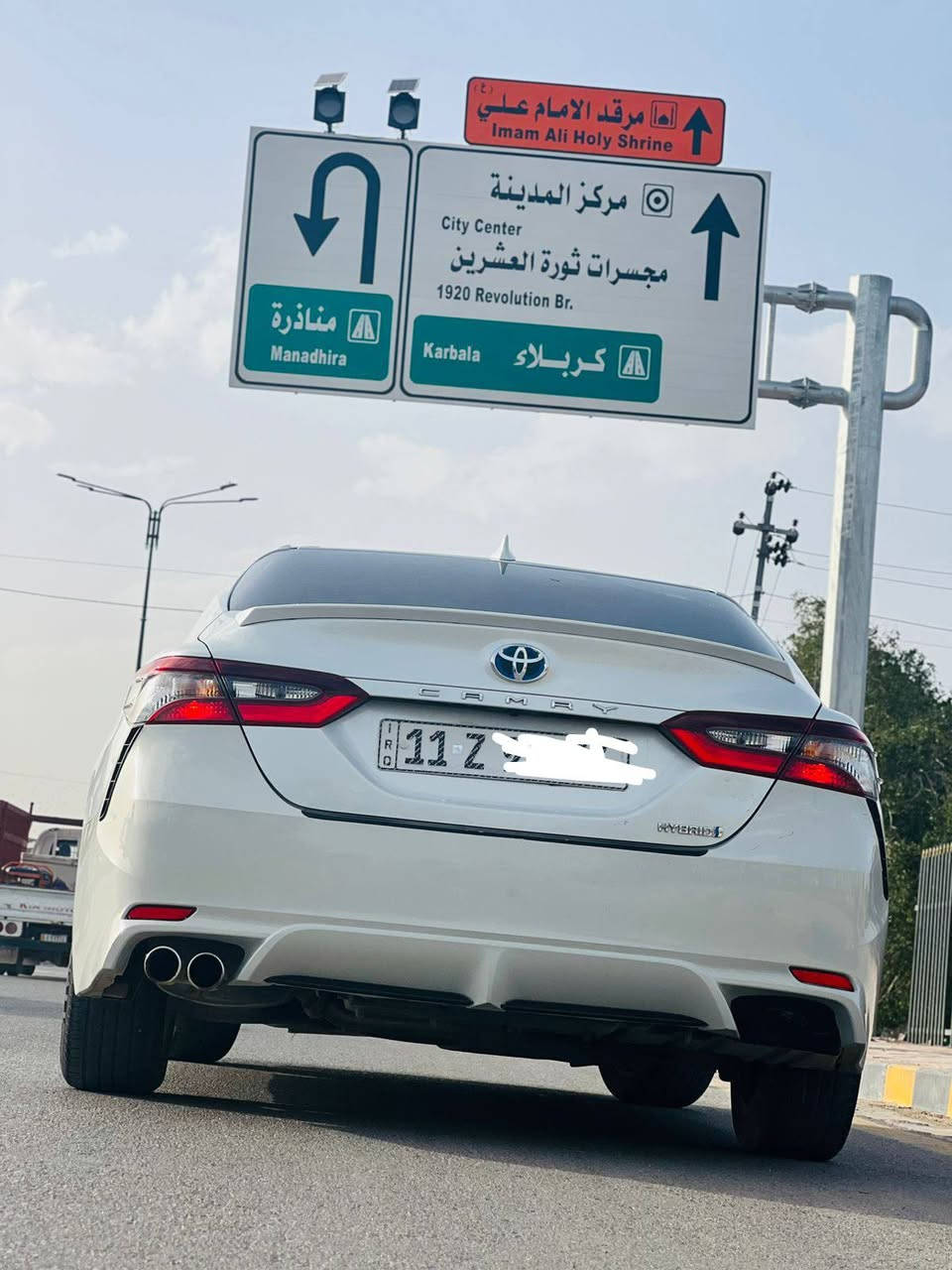 مروس بسيارة عاليه أو حسب القناعة كامري هايبرد مديل ٢٤بيهه جاملغ امامي واحد فقط السعر 185رقمي***********
مكاني النجف
