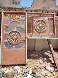 بيبان حديد عدد ١٠ • باب شباج مطبخ • شبابيج