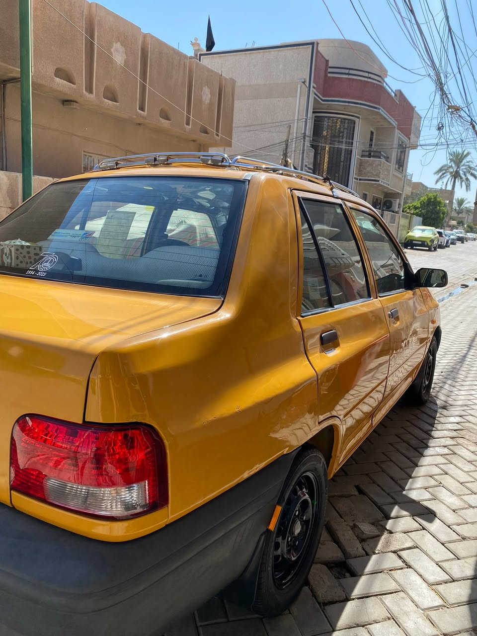 سلام عليكم للبيع سايبه موديل 2022
سياره جاهزه من كلشي كير مكينه تبريد حداديه بشرط 
بيه قطعتين صبغ باب لسايق وباب لعبري  وبارد بل جاملغ لخلفي كد شبر مصفره هيه وغرامات تحويل ثاني يوم 
لسعر 50 $وبيه مجال حك لجيه لهاتف ‭***********‬
