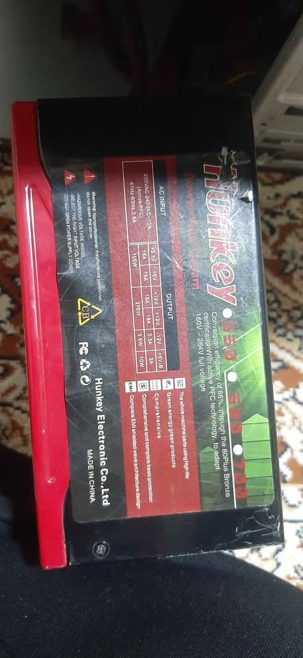 هذي للبيع💻 

المواصفات: 

⚡ المعالج: Intel Core i7-4790 @ 3.60GHz
🧠 الرام: 16GB (2×8) HyperX Fury
🎮 كرت شاشة: GTX 1050 Ti NVIDIA
⚡ التخزين: SSD XrayDisk 120GB+ HDD 1TB
📀 مشغل أقراص: DVD
🔊 سبيكر داخلي داخل الكيس
🛠 الماذربورد / النظام: HP 280 G1 MT
🔌 الباور سبلاي: Guardian 400W 

📦 السعر: 280 ألف دينار عراقي


**إذا كنت صاحب هذا الإعلان وتريد حذفه لأي سبب، رجاءا أرسل رسالة إلى الدعم الفني**