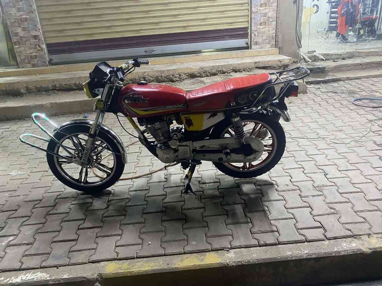 السلام علیکم دراجه سافین مودیل 2022 السعر 425 وبیه مجال مکانی حویجه ناحیه الریاض. ***********
