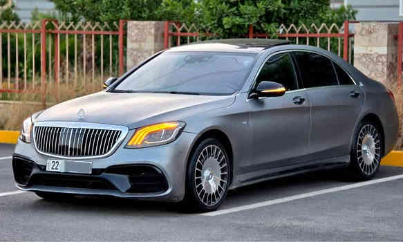 * للبيع او المراوسس

* Mercedes-Benz 

* S-Class 63s AMG 2016

* 🇩🇪kit maybach

* سعر :- 410$ بلاششششششش

* الفئة : اس كلاس 

* الموديل:63 إس

* الطراز : Amg 

* سنة الصنع : 2016 

* المسافة المقطوعة : 133.000 KM

* نوع ناقل السرعة : اوتوماتيك سبورت

* عدد السلندرات : 8 سلندر

* حجم المحرك : 5.5 لتر 

* القدرة الحصانية : 577 حصان 🚀

* السرعة القصوى 330 km ✈️

* توين توربو 

* نظام الدفع : خلفي 

* دبلات جك هواي 

* نوع المقاعد:جلد- كهربائي - تدفئة - تبريد

* فتحة السقف:بانوراما

* وسادات هوائية : 9

* اربع ويلات و تايرات بيلادي شديت 

* رقم اربيل 

*  سيارة مسوين كامل صبغ  مات للجمالية بدون حادث بدون اي شيء

* مكان السيارة : رانيه بعد اربيل 

* للاستفسار الاتصال على هذا الرقم 

* ***********

* ***********

* #############################

* فرۆشتن و گۆڕینەوە 

* Mercedes-Benz S-Class 63s AMG 

* 2016🇩🇪 

* kit maybach

* Amg بلاد

* نرخ :-  410$ و  بلاششش

* جؤر:ايس كلاس 

* موديل:- S 63

* سالي دروست كردن: ٢٠١٦ 

* رؤشتن:- 133 هه زار كليومتر

* ٨ بستؤن توين توربو

* حجم المحرك : 5.5 لتر 

* القدرة الحصانية : 577 حصان 🚀

* السرعة القصوى 330 km ✈️

* تون توربو 

* به رمه جه. كراوه 

* مواصفات فول فول 

* بانوراما 

* كوشن جلد  و سارد و كه رم 

ده كا شه فت و صنودق جه ك و رادار و هتد..

سياره كه:-كامل صبغ كراوه به مات بؤ جواني له سه ر ساغي بى ده عم و بى ليدران

***********

*********** السليمانية
