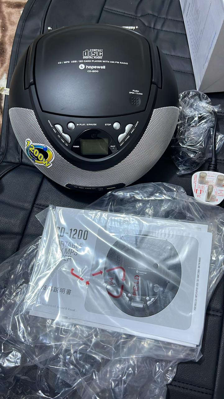 راديو وام بي ثري ومشغل اقراص 
سعر القطعة (20)  1200W


**إذا كنت صاحب هذا الإعلان وتريد حذفه لأي سبب، رجاءا أرسل رسالة إلى الدعم الفني**