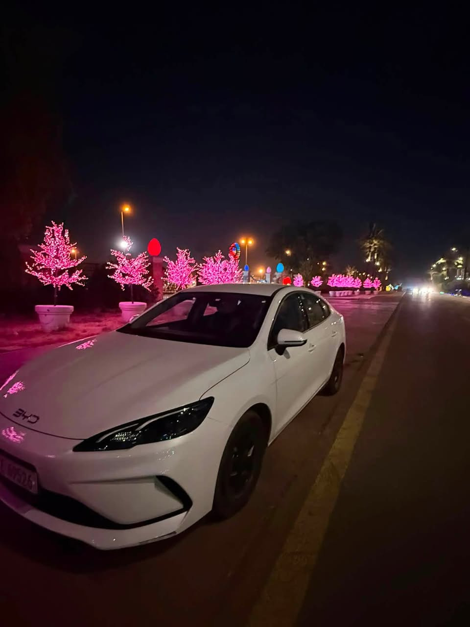 سلام عليكم BYD سيل 5 / 2025 / رقم بغداد / سونارها موجود سعرها 17500 بيها مجال بسيط ***********
