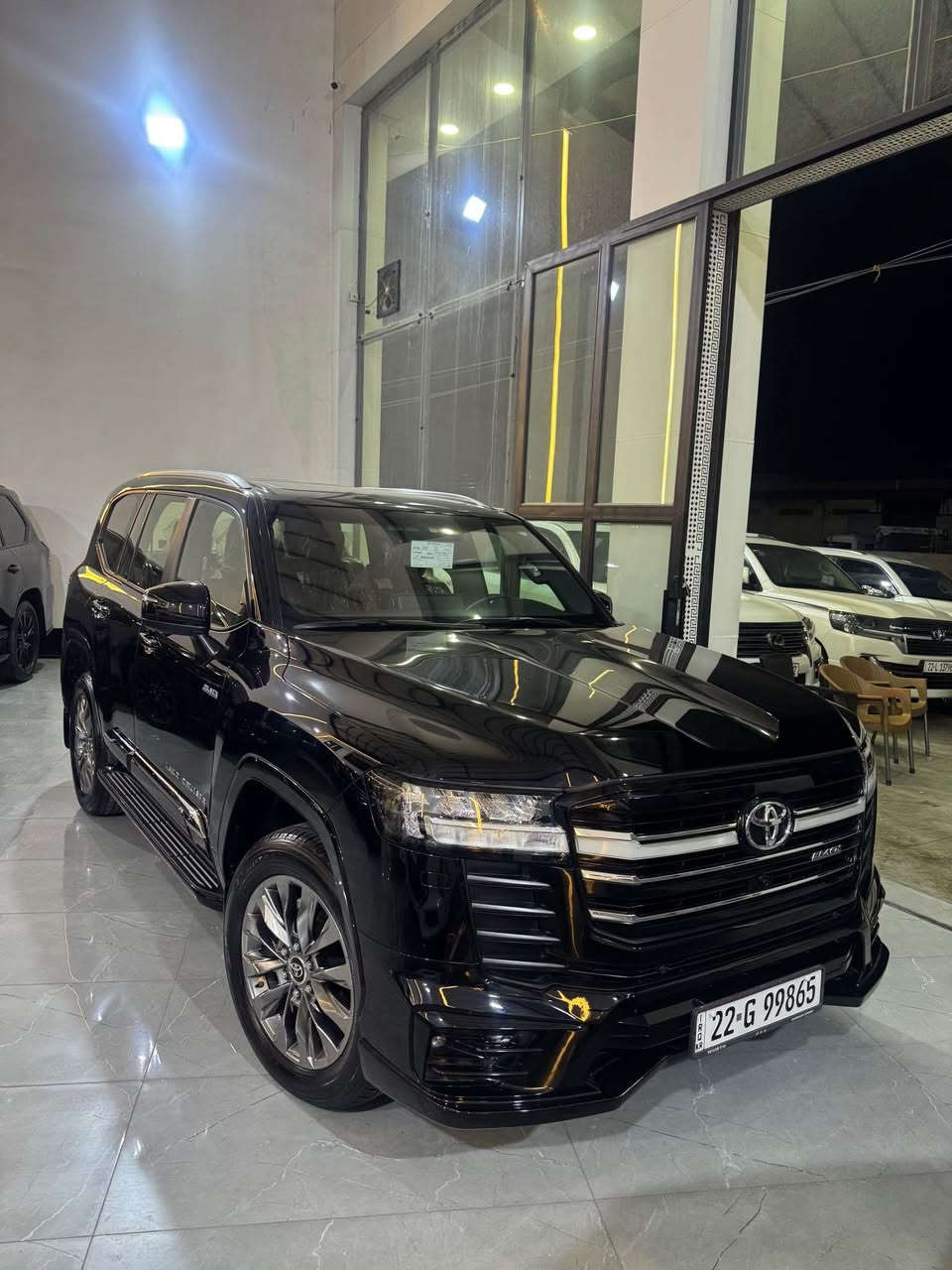 TOYOTA

LAND    CRUISER 

2024

GXR

LIMITED 

BLACK       EDITION 

V6

4.0L

…………………………………………………………………………

‏

تویوتا       لاندکروزەر

2024       رەش

ناو   سۆر

6  پستن

مەکینە

4.0L

………………………………………………………………………….

وارد              خەلیجی

شەریکە          مهند

………………………………………………………………………….

جی      ئیکس     ئار

لیمیتد   

3      شاشە

بلاک      ادیشن

بێ       تۆربۆ

………………………………………………………………………….

مواسفات

کوشن     جلد

کوشن     کارەبایی

شوێن     مۆبایل   شەحن   کەرەوە

کامێرای     دواوە

رادار

سندوق     کارەبایی

حەساس

ساردکەرەوەی     کوشن

3شاشە 

لایت      زینۆن

لایت       لید

دیاریکردنی        خێرایی

شغال

8      ایرباگ 

      
کامێرا      360

………………………………………………………………………….

36            هەزار            رۆیە 
  

………………………………………………………………………….

رەقەم      و     سەنەوی    نوێیە

بەناوی      خۆمانە

………………………………………………………………………….

شوێن                    هەولێر
 

معرض                   جوهر

………………………………………………………………………….

***********

(        واتس       اب       هەیە       ) أربيل, العراق
