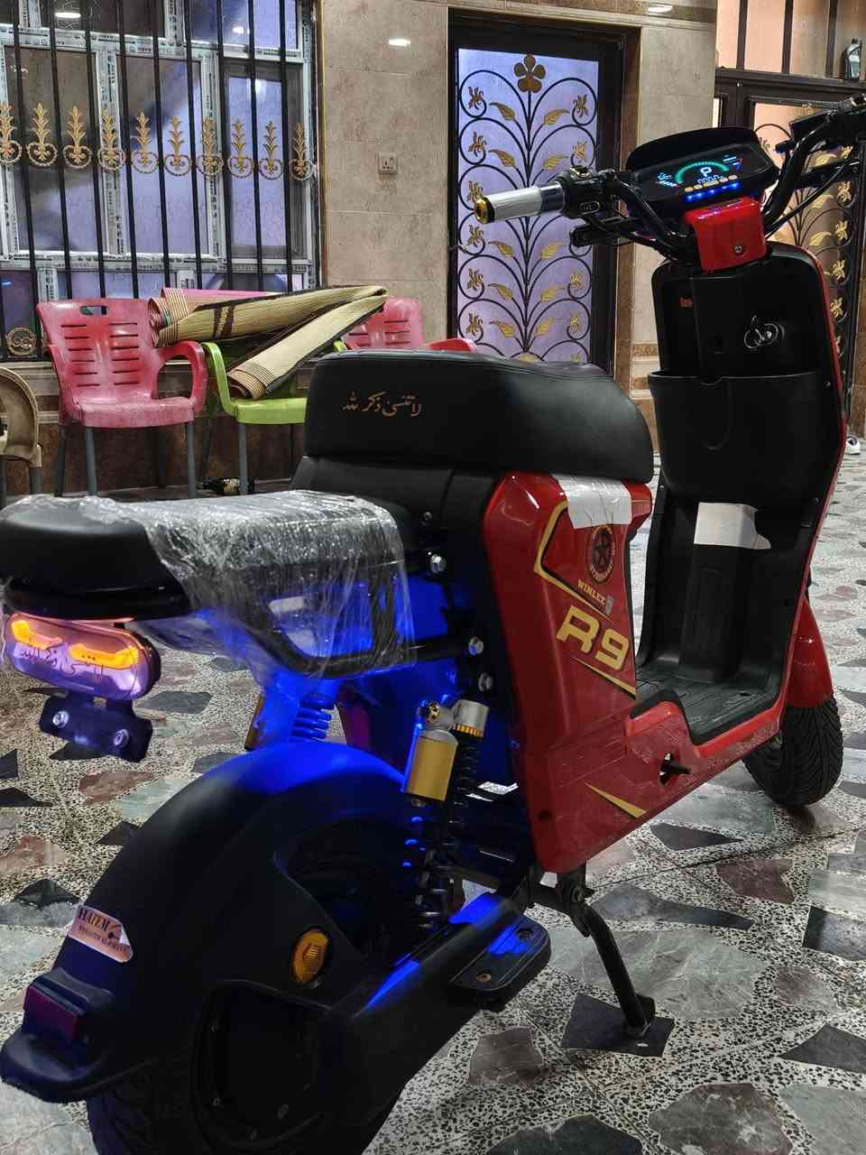 سلام عليكم دراجه R9للبيع 2026
بطاريات جدد للبيع شرط على فحص 
نظام البك R
نظام  P
ملف ١٥٠٠شلعه قويه تجي وتشوف
سعرها ٣٨٥ وبيها مجال بسيط حك الجيه 
تواصل واتساب ***********
