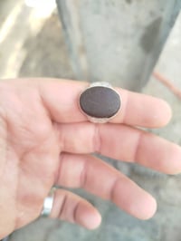 حجر صيني • فضة ٩٢٥ • قديم