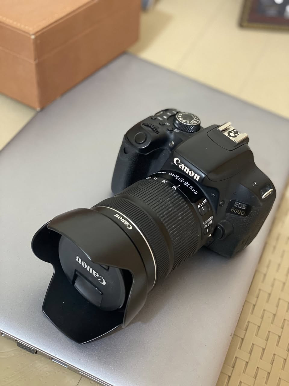 كانون 800d كلش نضيفة عليها عدسة 18/135 بطاريات ٢ وياها  كلش نضيفة والله


**إذا كنت صاحب هذا الإعلان وتريد حذفه لأي سبب، رجاءا أرسل رسالة إلى الدعم الفني**