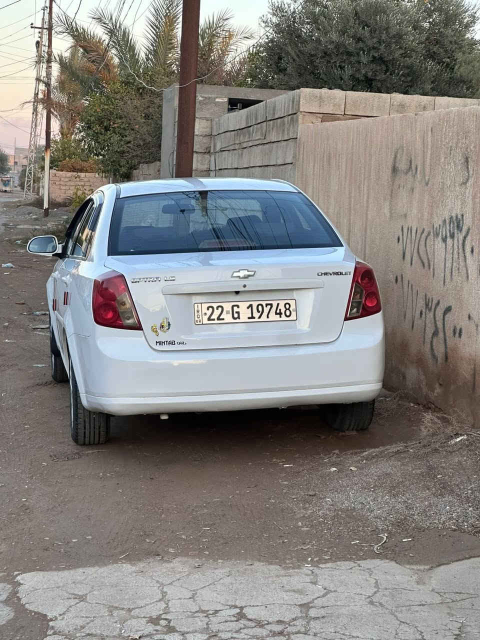 السلام عليكم ورحمة الله من رخصة ألادمن مكلف بالنشر
اوبترا 2010 لون ابيض السيارة رقم شمالي باسمي تحويل ثاني يوم كير محرك كهربائيات كلها شرط السيارة مكفولة السعر 86 ورقة وبي مجال بسيط للشراي 
رقمي : *********** 
العنوان : صلاح الدين - قضاء العلم
